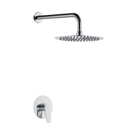 Kit monomando ducha empotrado 1-vía BELGICA cromo - SRZ044 - Imex