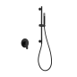 Kit monomando ducha empotrado 1-vía BELGICA negro mate - SMZ044/NG