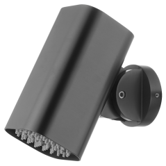Rociador ducha TUBE cuadrado 76x76 mm black gun metal - RDC007/BGM - IMEX