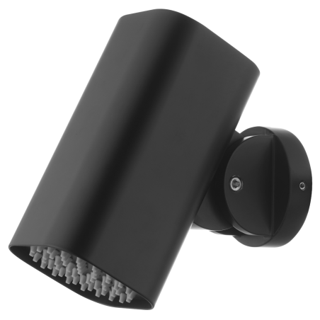 Rociador ducha TUBE cuadrado 76x76 mm negro mate - RDC007/NG - IMEX