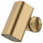 Rociador ducha TUBE cuadrado 76x76 mm oro cepillado - RDC007/OC