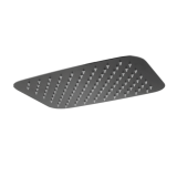 Rociador ducha IMEX rectangular 20x30 cm. black gun metal - RDR001/BGM 1