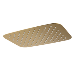 Rociador ducha IMEX rectangular 20x30 cm. oro cepillado - RDR001/OC 1