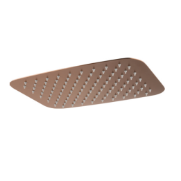 Rociador ducha IMEX rectangular 20x30 cm. oro rosa cepillado - RDR001/ORC 1
