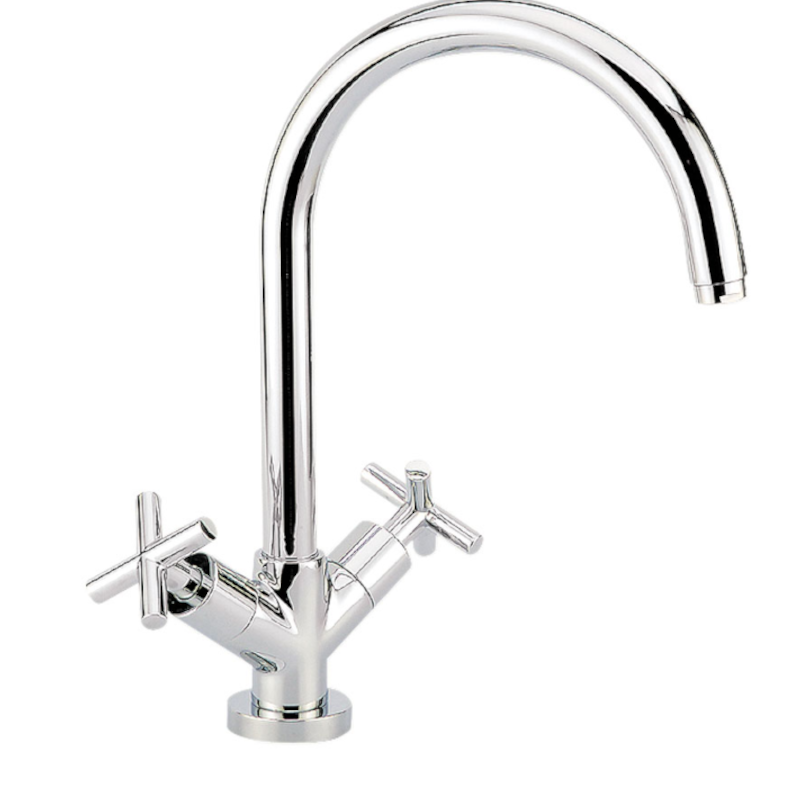 Bimando fregadero TERRA cromo - 74657/11