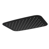 Rociador ducha IMEX rectangular 25x40 cm. negro mate - RDR002/NG 1