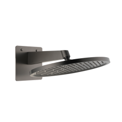 Rociador ducha IMEX redondo Ø 33 cm black gun metal - RDN006/BGM - IMEX