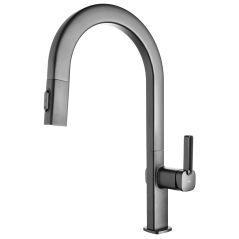 Monomando fregadero caño extraible CANADÁ black gun metal - GCE028/BGM - IMEX