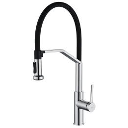 Monomando fregadero caño flexible VÉNETO cromo - GCE029 1