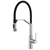 Monomando fregadero caño flexible VÉNETO cromo - GCE029 1