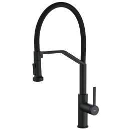 Monomando fregadero caño flexible VÉNETO negro mate - GCE029/NG 1