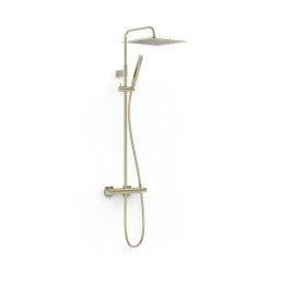 Conjunto termostático ducha OVER-WALL cava dorado - 19039307CA 1