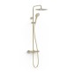 Conjunto termostático ducha OVER-WALL cava dorado - 19039314CA