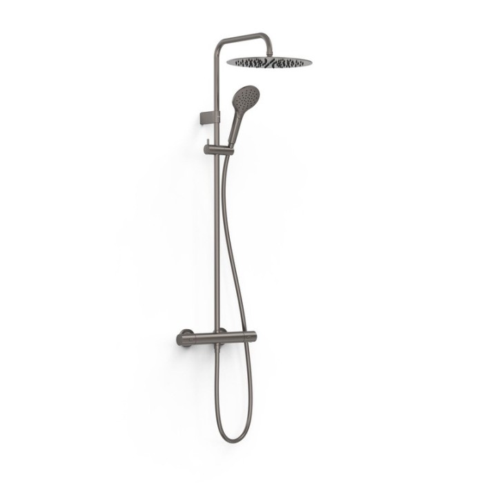 Conjunto termostático ducha OVER-WALL grafito - 19039314GR 1