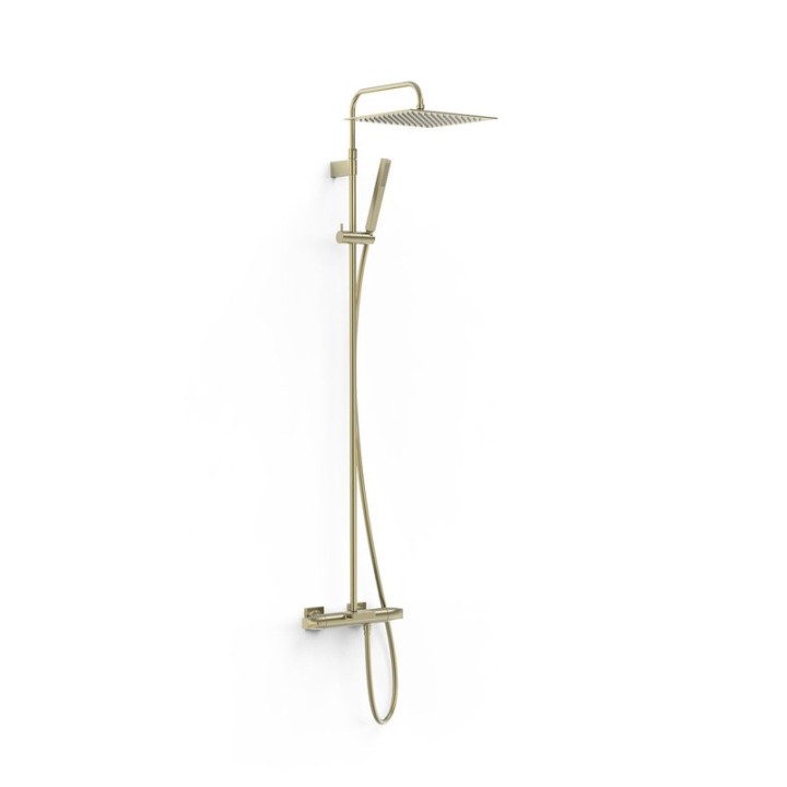 Conjunto termostático baño-ducha OVER-WALL cava dorado - 19031215CA 1