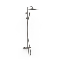 Conjunto termostático baño-ducha OVER-WALL grafito - 19031215GR - Tres