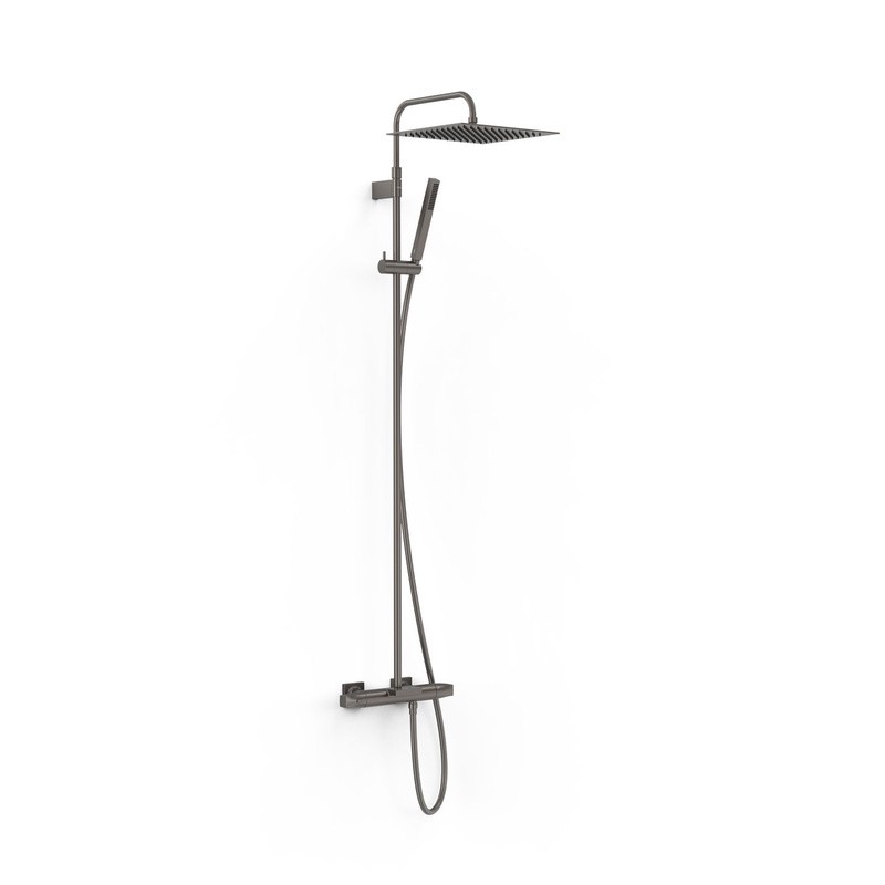 Conjunto termostático baño-ducha OVER-WALL grafito - 19031215GR