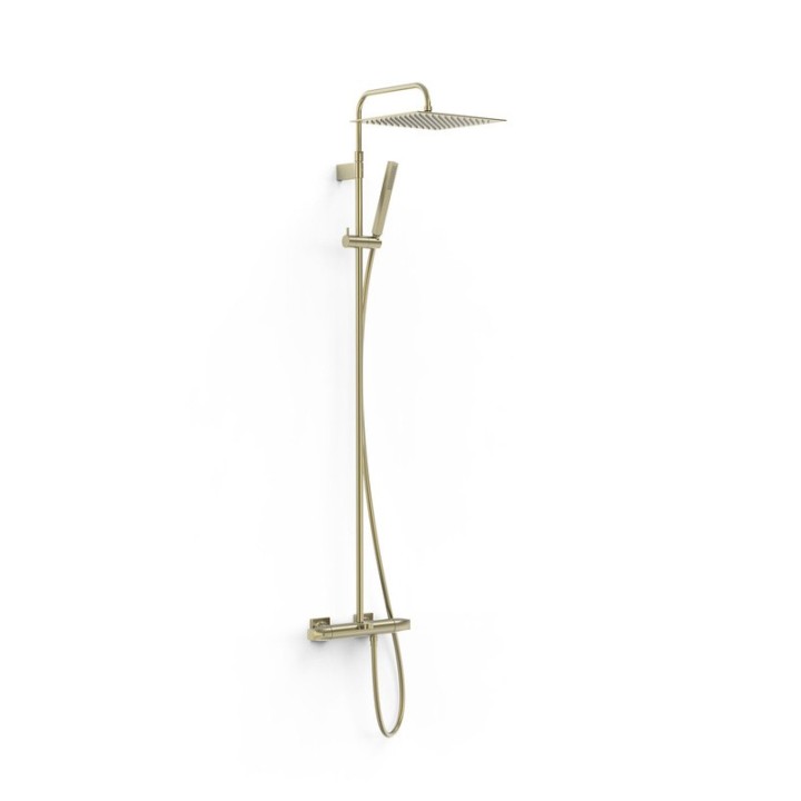 Conjunto termostático baño-ducha OVER-WALL cava dorado - 19031205CA 1