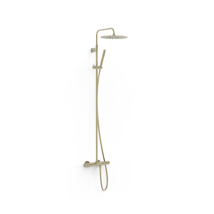Conjunto termostático baño-ducha OVER-WALL cava dorado - 19031212CA 1