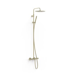 Conjunto termostático baño-ducha OVER-WALL cava dorado - 19031202CA 1