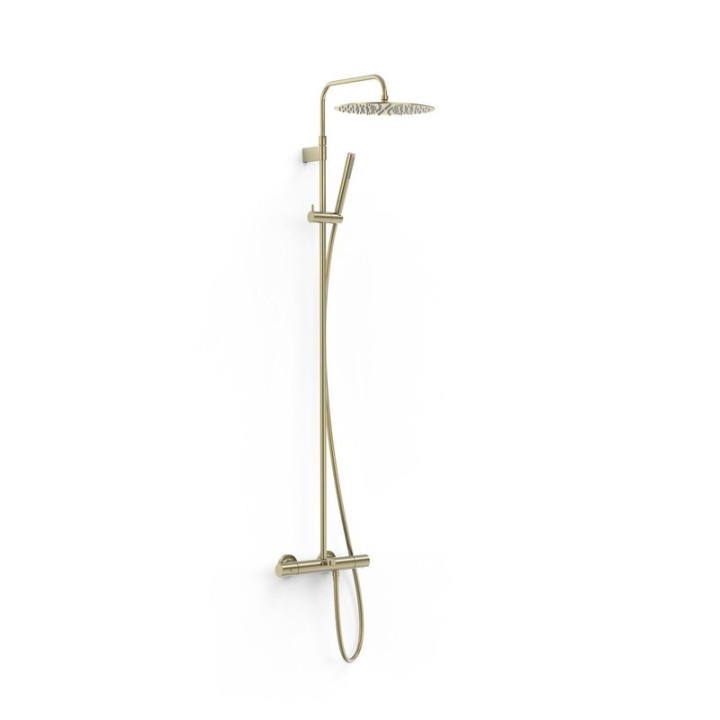 Conjunto termostático baño-ducha OVER-WALL cava dorado - 19031202CA 1
