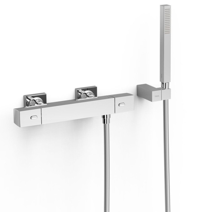 Termostático ducha OVER-WALL cromo - 19016469 1