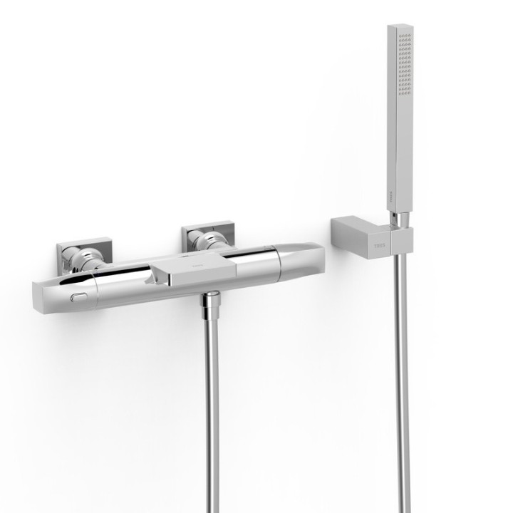 Termostático baño-ducha OVER-WALL cromo - 19017489 1