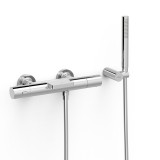 Termostático baño-ducha OVER-WALL cromo - 19017428 1