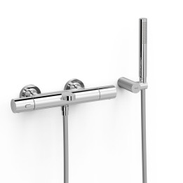 Termostático baño-ducha OVER-WALL cromo - 19017429 1
