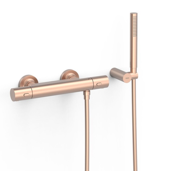 Termostático ducha OVER-WALL oro rosa mate - 19016429OPM 1