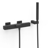 Termostático baño-ducha OVER-WALL negro mate - 19017469NM 1