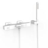 Termostático baño-ducha OVER-WALL blanco mate - 19017469BM 1
