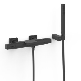 Termostático baño-ducha OVER-WALL negro mate - 19017489NM 1