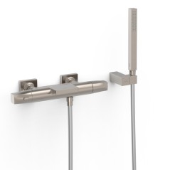 Termostático baño-ducha OVER-WALL acero - 19017489AC - Tres