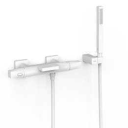 Termostático baño-ducha OVER-WALL blanco mate - 19017489BM 1