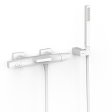 Termostático baño-ducha OVER-WALL blanco mate - 19017489BM 1