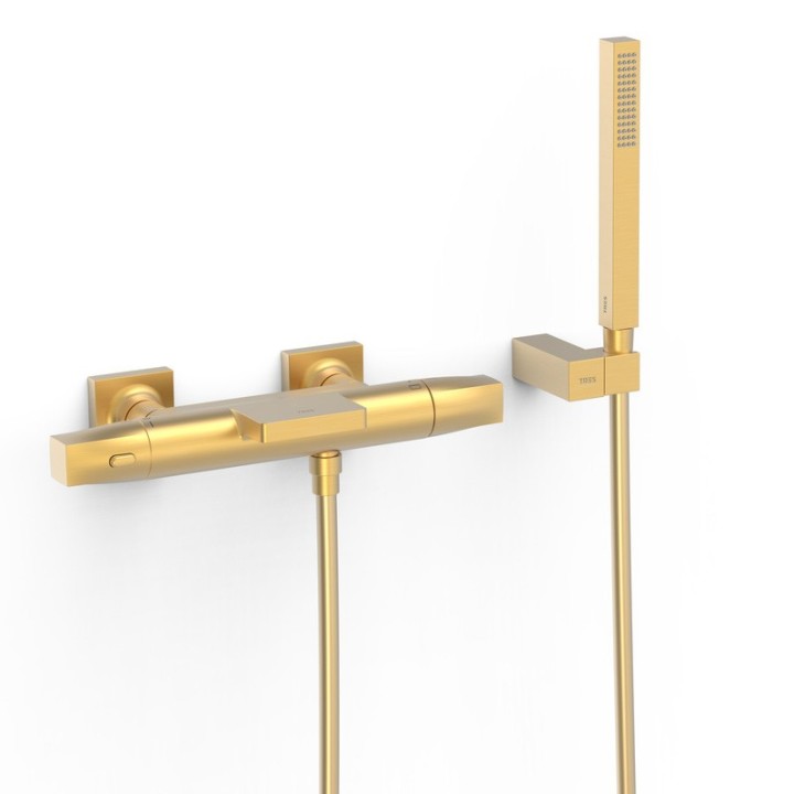 Termostático baño-ducha OVER-WALL oro mate - 19017489OM 1