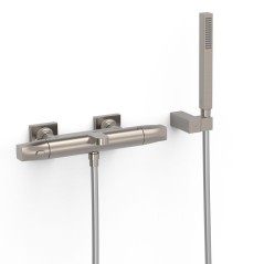 Termostático baño-ducha OVER-WALL acero - 19017459AC - Tres