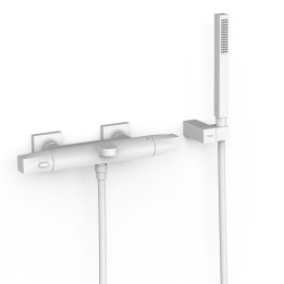 Termostático baño-ducha OVER-WALL blanco mate - 19017459BM 1
