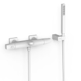 Termostático baño-ducha OVER-WALL blanco mate - 19017459BM 1