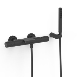 Termostático baño-ducha OVER-WALL negro mate - 19017428NM 1