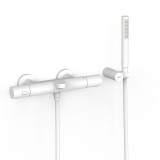 Termostático baño-ducha OVER-WALL blanco mate - 19017429BM 1