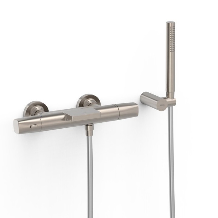 Termostático baño-ducha OVER-WALL acero - 19017499AC 1