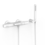 Termostático baño-ducha OVER-WALL blanco mate - 19017499BM 1