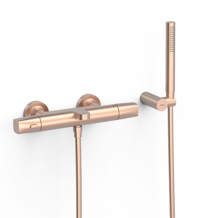 Termostático baño-ducha OVER-WALL oro rosa mate - 19017449OPM 1