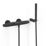 Termostático baño-ducha mural OVER-WALL negro mate - 19017479NM 1