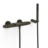 Termostático baño-ducha mural OVER-WALL negro bronce - 19017479KMB 1