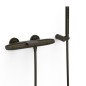 Termostático baño-ducha mural OVER-WALL negro bronce - 19017479KMB