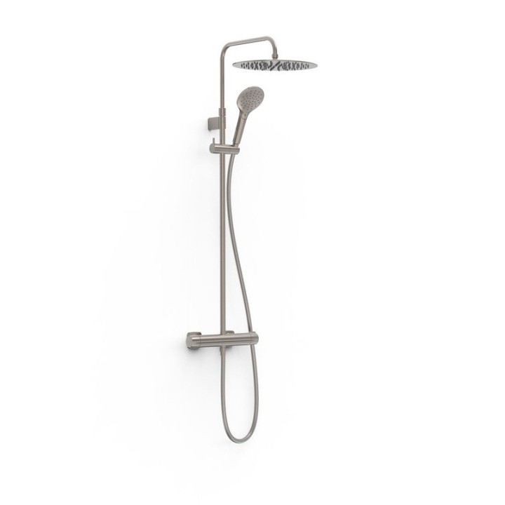 Conjunto monomando ducha DUO-CONFORT acero - 22219901AC 1