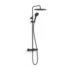 Conjunto monomando ducha DUO-CONFORT negro mate - 22219901NM 1